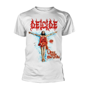 Deicide "Once Upon The Cross" (white) - XL 