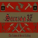 Section 37 "The Kudos of Serial Killing" CD