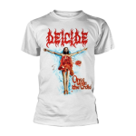 Deicide "Once Upon The Cross" (white) - M 